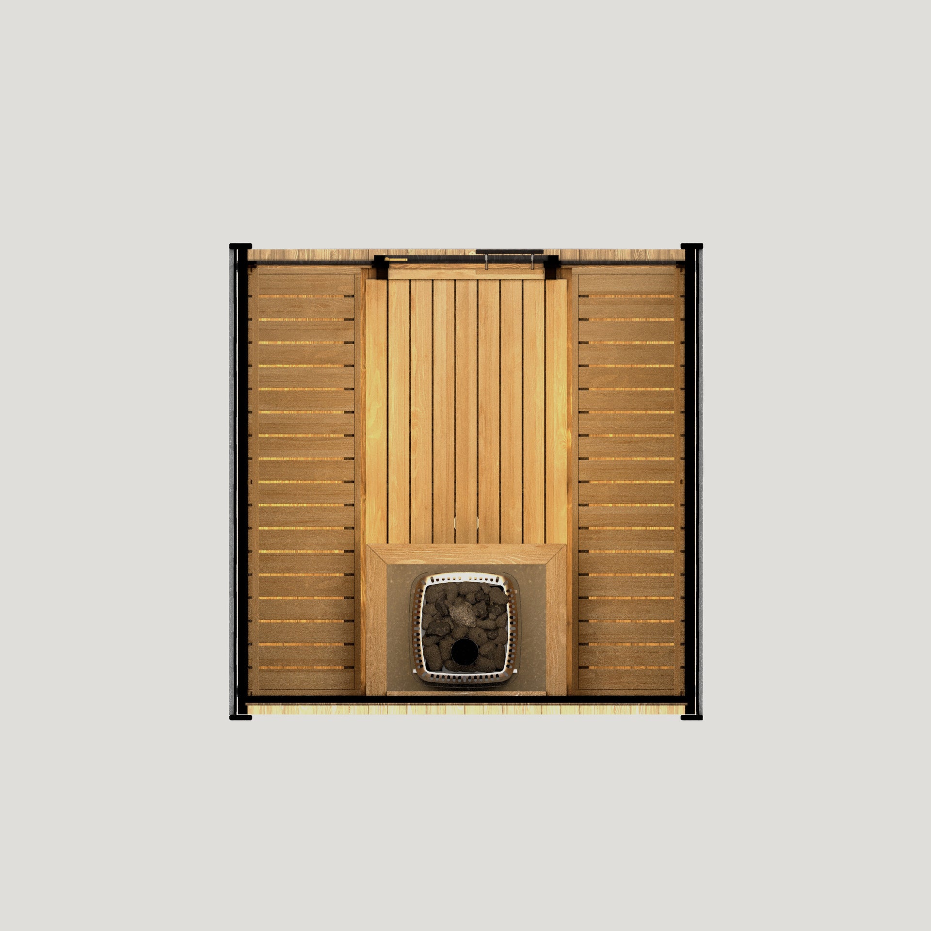 Cube sauna